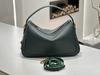 Bolso de mano de cuero esmerilado para mujer, bolso cruzado de alta gama para mujer, nuevo bolso cruzado retro europeo y americano Otoño e Invierno 2024, venta al por mayor