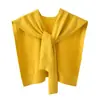 Hilo de alma hilo de punto chal mini hombros descubiertos prenda exterior celebridad de internet cuello falso primavera verano otoño invierno cuatro estaciones suéter de punto bufanda mujer negro