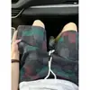 Shorts de Malha Xadrez Estilo Retrô Americano para Homens, Calça Esportiva Solta da Moda de Verão, Calça Casual de Cinco Pontos Estilo Preguiçoso