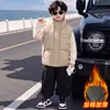 Chaleco de Algodón para Niños Otoño Invierno 2026 Nuevo Estilo Chaleco de Invierno Fresco y Guapo para Bebés Ropa Exterior Chaleco Cálido Engrosado