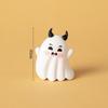 Decoración de Pastel de Halloween 2025 Adornos de Fantasma de Calabaza Murciélago Muerte Sombrero Mágico con Forma de Galleta Inserto Plug-In