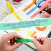 Cinta de Enmascarar Art Art Desgarrable a Mano Papel Cinta para Separación de Color sin Dejar Rastro Cinta de Enmascarar Colorida Multifuncional DIY
