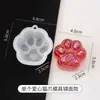Molde para Colgante de Pegamento de Cristal DIY Molde de Silicona Cúbico Molde para Colgante de Suéter Molde para Colgar Molde para Collar