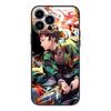 Adecuado para funda de teléfono móvil Apple 18 Promax TPU esmerilado modelo nuevo 14 Demon Slayer 13 Anime 12ª generación 17Pro