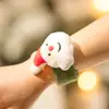Decoraciones Navideñas Pequeños Regalos para Niños Aros de Presión de Peluche Accesorios Pequeños Guardería Navidad Pulseras Creativas