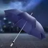 Guarda-chuva Publicitário de Presente 8 Varetas Abertura Automática Liga de Alumínio Ultraleve Guarda-chuva Longo Masculino 27 Polegadas Guarda-chuva de Golfe Em Estoque Venda por Atacado