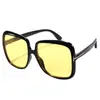 Nuevas Gafas de Sol Modernas Retro de Marca Europea y Americana Estilo Ins Gafas de Sol Versátiles de Moda Gafas Pin T22153