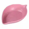 Creative cuenco pequeño de paja de trigo para el hogar, mini plato para condimentos, plato para pepinillos, plato para salsa de soja para mojar
