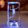 Nuevos Adornos de Cristal de Tenis Regalos de Cumpleaños Luminosos Souvenirs de Eventos de Competición Deportiva Grabados Hechos a Mano