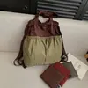Bolsa de Ombro Estilo Novo, Tote, Bolsa Dobrável de Ombro Duplo, Bolsa de Mão Simples Portátil para o Dia a Dia, Grande Capacidade, Moderna e Portátil