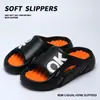 Chanclas de exterior para hombre, sandalias de casa para hombre, zapatos de playa para hombre, pantuflas de suela gruesa para hombre, sandalias de exterior para mujer, pantuflas para hombre