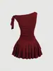 En Stock Transfronterizo Amazon Aliexpress Nueva Moda Elegante Espalda Descubierta Diseño Estilo Pastel Cuello Halter Ajustado Vestido