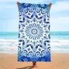 Deportes Amazon Fuerte Absorbente de Agua Fácilmente Chal Suave Microfibra Toalla de Playa Estampada Secado Rápido Toalla de Natación Toalla de Baño