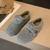 Zapatos peludos de alta gama para mujer, nueva colección otoño/invierno 2026, de suela gruesa, que aumentan la altura, totalmente cerrados, tipo Birkenstock, sin cordones, cálidos, de algodón