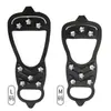 Crampons de Gelo Coberturas de Sapato Antiderrapantes, Correntes Antiderrapantes para Neve ao Ar Livre, Coberturas de Sapato Antiderrapantes Profissionais de Inverno para Caminhada e Pessoas Idosas