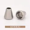 Redondo Cordón con Jareta Campana de Metal Hebilla Recta para Extremo de Cordón Aleación de Zinc Galvanizada Hebilla para Extremo de Cordón de Pantalón Accesorios de Confección Jin Da