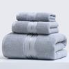 Toalha de Banho Absorvente 100% Algodão Espessa Macia 100% Algodão Adulto Secagem Rápida Roupão de Banho Atacado Logotipo Personalizado Toalha de Banho para Hotel