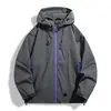 Nueva Chaqueta Exterior a Prueba de Tres Elementos, Estilo Pareja Primavera y Otoño, Chaqueta Impermeable con Capucha para Montañismo, Chaqueta Casual Estilo Pareja