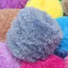 Veludo cristal fio de pelo sintético imitação de vison cachecol tecido à mão com penugem de Fênix fio de lã e pelo de espessura média