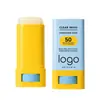 Protector Solar en Barra Amarillo-Azul Transfronterizo 12g, Aplicación Sin Rastro, Impermeable Protección Uva/Uvb Protector Solar Spf50+, Procesamiento Personalizado