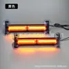 Barra de Luces LED COB de una Fila Luz Larga para Coche Camión Furgoneta Luz de Advertencia para Parabrisas Un LED Parpadeante Forma de Apertura