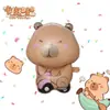Nuevos Globos de Película de Aluminio de Dibujos Animados de la Serie Kapibala Originales y Autorizados para Puestos del Mercado Nocturno y Arreglos de Escenas, Etc