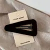 Pinza para el Cabello BB de Terciopelo de Color de Alta Gama Estilo Coreano Pinza de Moda para Flequillo Pinza Lateral Accesorio Versátil para la Cabeza Accesorios para el Cabello Nuevo