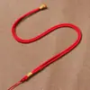 Cordón de Collar Estilo Sencillo de 2 mm, Lanyard de Nudo Plano Ajustable de Tirón Recto para Colgante, Cordón para Joyería al por Mayor