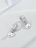 Nuevo Colgante de Oso Dulce y Cool Plata de Ley 925 Pin Hebilla para Oreja Aretes de Nicho Creativos para Mujer Aretes Aretes Suaves Lindos Personalizados