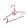 Cabide de Roupas Infantil Bebê Suporte de Roupas de Plástico para Bebê Varal de Secagem de Roupas Sem Costura Empilhável Cabide de Roupas Doméstico Cabide para Calças