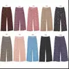 Pantalones Casuales de Pierna Ancha con Pliegues Florales de Seda de Hielo, Protección Solar, Repelente de Mosquitos, Pantalones Frescos, Cintura Elástica, Pantalones de Ocio para el Hogar, Venta al por Mayor