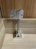 Soporte Universal Estándar para Sensor Fotoeléctrico Ajustable 25.4mm Nylon Aleación de Aluminio Acero Inoxidable