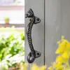 Manija de Puerta Artesanal de Hierro Fundido Minimalista Creativa Retro Estilo Europeo Decoración para el Hogar Decoración de Pared Manija de Puerta