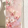 Duas Borboletas Anti-Queda Capa Transparente Adequada para Série Iphone15/16/17 Promax/14 Capa de Celular Proteção