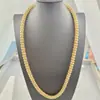Corrente de Milho Oca Europeia e Americana Liga de Ouro Corrente de Milão Estilo Simples Retro Liso Personalizado Colar Feminino Joias Atacado