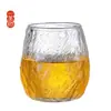 Vaso de Vidrio Resistente al Calor con Patrón de Glaciar, Copa de Vino de Moda para Uso Doméstico, Vaso de Alta Apariencia, Vaso Transparente para Bebidas, Taza de Té, Vaso de Agua