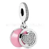 Pulsera Dora Dora de Plata S925 Serie Cielo Estrellado Azul Doble Colgante Pulsera Hueso de Serpiente Cuentas Accesorios DIY