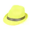 Chapéu Unissex Chapéu Bacia Chapéu Jazz Britânico Chapéu de Estudante para Meninos e Meninas Chapéu para Performance de Dança de Mesa Chapéu de Cowboy Ocidental