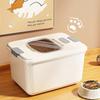 Envío Gratis Barril de Almacenamiento para Comida de Gato Barril de Almacenamiento de Alimentos a Prueba de Humedad e Insectos para Mascotas Barril Sellado de Gran Capacidad para Comida de Gatos y Perros para el Hogar