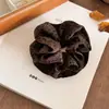 Diadema Retro con Estampado de Leopardo para Mujer Otoño Temprano Nueva Goma para el Cabello Alta Elasticidad Elegante Diadema con Bola Accesorios para el Cabello Banda de Goma