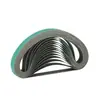Cinto abrasivo pequeno 3M importado 577F corindo de zircônio 520*20MM verde para polimento e polimento de peças fundidas de metal e aço inoxidável