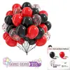 Globos de látex gruesos transfronterizos de 12 pulgadas 60 piezas decoración de cumpleaños juego de globos para fiesta de bodas para exhibición de globos