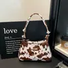 Bolso de Hombro Retro Transfronterizo para Mujer 2026 Nuevo Estilo Moda Casual Bolso de Mano Versión Coreana Textura Individual Bolso de Hombro