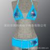 2025 Transfronteiriço Novo Comércio Exterior Slim Verão Praia Shorts Femininos Moda Casual Biquíni Feminino Conjunto de Duas Peças