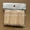 Palillos de Dientes Crystal para Uñas 100 Piezas Pegamento en Barra de Pedrería Uña Portátil Palillo de Madera Naranja Removedor de Pegamento Gelatina Pluma de Relieve Doble Cara