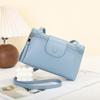 Bolsa Transversal Feminina de Couro Bovino de Primeira Camada 2026 Nova Moda Casual Bolsa de Ombro Pequena Bolsa Primavera e Verão Bolsa Feminina de Couro Genuíno