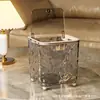 Cubo de Basura para Sala de Estar, Alto Valor Estético, Cubo de Basura de Escritorio para el Hogar, Cubo de Basura de Lujo Ligero Tipo Prensa de 14L, Lindo, Venta al por Mayor desde el Fabricante