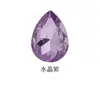 Yiwu Venta al por mayor en stock Diamantes de forma especial con forma de gota y base puntiaguda, Diamantes de cristal, Accesorios para ropa, Accesorios de diamantes