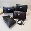 Qianzi Fox saco de barraca novo brilhante ombro mensageiro saco de meia-idade e idosos mães saco de compras grande capacidade saco moeda bolsa
