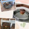 Tetera de Vidrio con Asa, Tapa, Infusor Interno, Asa Lateral, Accesorios, Tornillos, Vidrio de Borosilicato Alto, para Hervir Agua, Preparar Té y Preparación de Té para la Salud